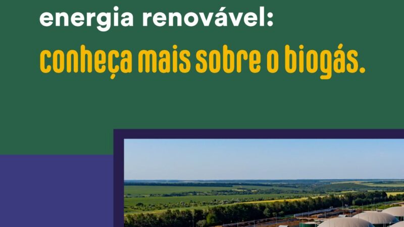 Materia imperdivel! Conheça mais sobre o biogás. Corre lá no site do CREA/SP!