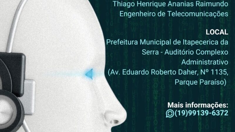 PALESTRA: INTELIGÊNCIA ARTIFICIAL E O METAVERSO